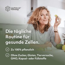 Laden Sie das Bild in den Galerie-Viewer, LipoVibes Omega-3 Tropfen (aus Algenöl) mit Schwarzkümmelöl