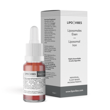 Load image into Gallery viewer, LipoVibes Iron Drops – Liposomal iron with high bioavailability
