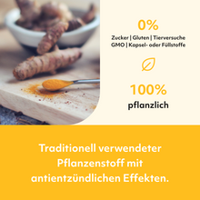Laden Sie das Bild in den Galerie-Viewer, LipoVibes Curcuma Tropfen - Traditioneller Pflanzenstoff mit antientzündlichen Effekten
