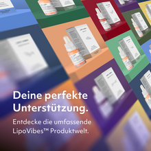 Laden Sie das Bild in den Galerie-Viewer, LipoVibes Astaxanthin Tropfen - Antioxidans aus Rotalgen

