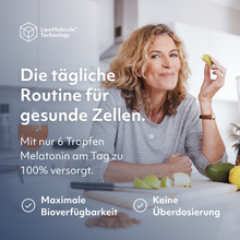 Laden Sie das Bild in den Galerie-Viewer, LipoVibes Melatonin Tropfen - natürliche Einschlafhilfe

