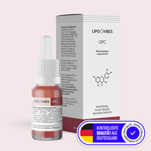 Load image into Gallery viewer, LipoVibes OPC - natural grape seed extract
