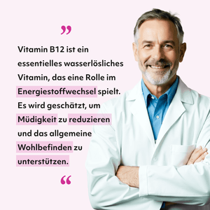 LipoVibes Vitamin B12 Drops with Methylcobalamin - Energising Vitamin