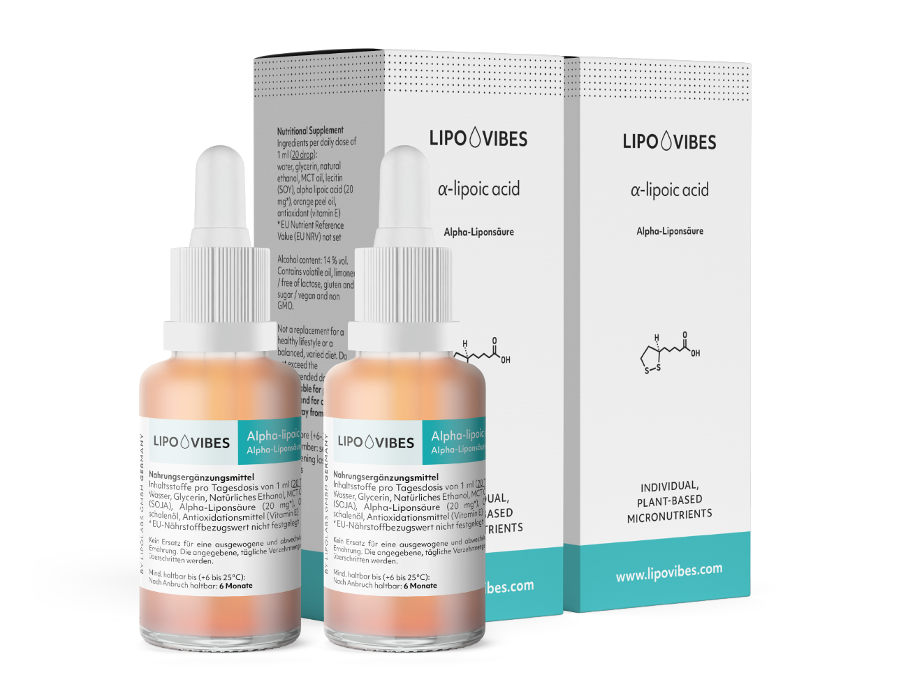 LipoVibes Bundle - Nervous system & blood sugar