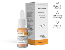 Load image into Gallery viewer, LipoVibes Vitamin D3 K2 - &quot;sun vitamin&quot; with important function
