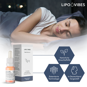 LipoVibes Melatonin - natural sleep aid