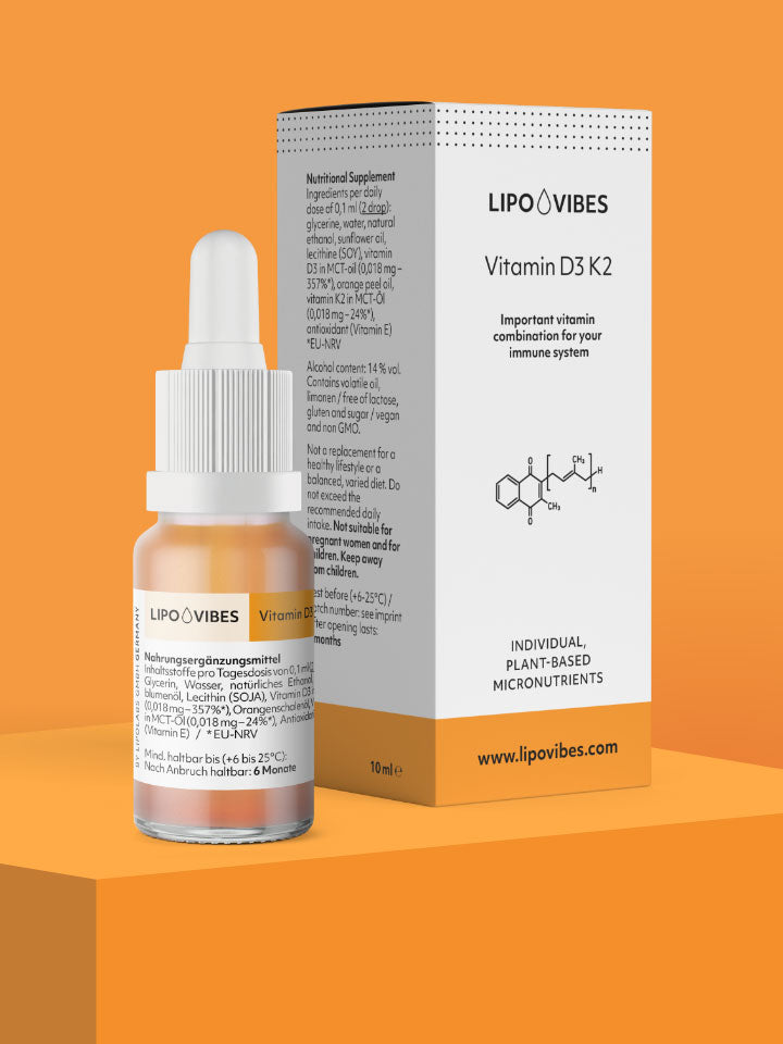 LipoVibes Vitamin D3 K2